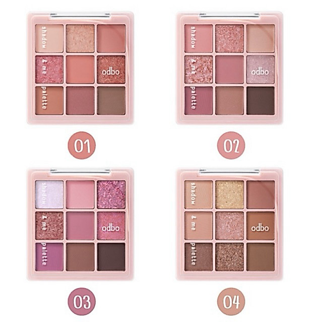 odbo โอดีบีโอ แชโดว์ แอนด์ มี พาเลท OD2014 shadow&me palette