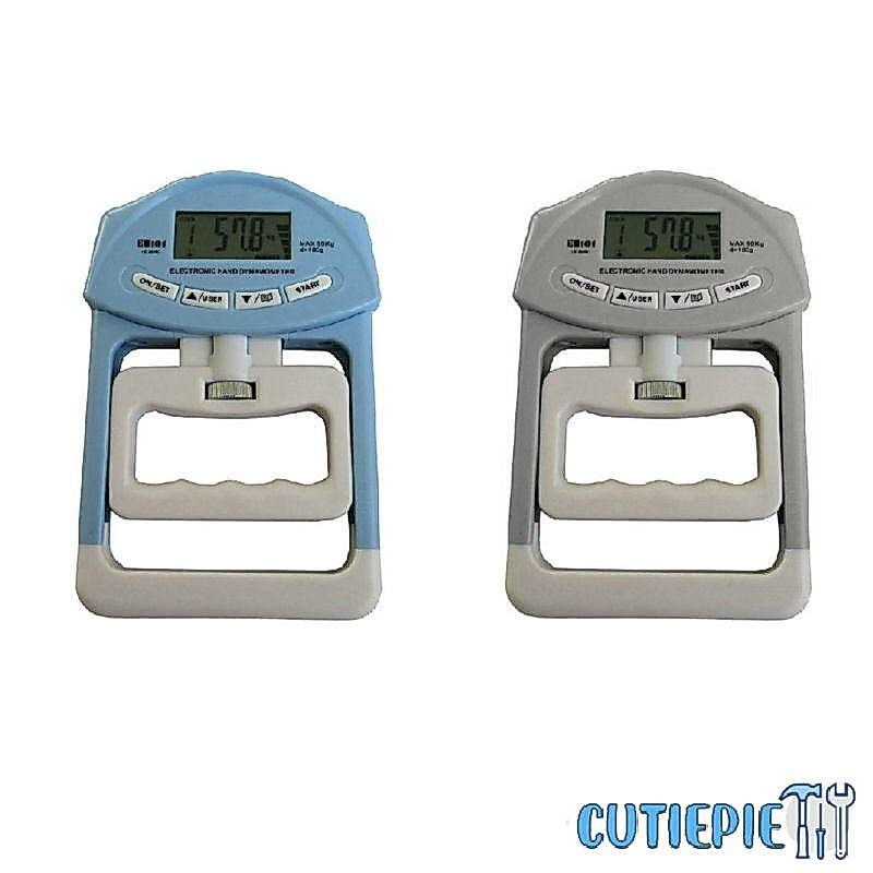 Cutiepie 90kg Digital Hand Dynamometer Auto Capturing Hand Grip Power Simple Operation