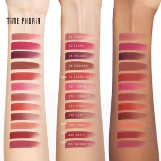 TIMEPHORIA Nebula Velvet Lip Cream ลิปศรีจันทร์ ลิปแมตต์เนื้อนุ่มดุจกำมะหยี่ เกลี่ยง่าย ไม่ตกร่อง