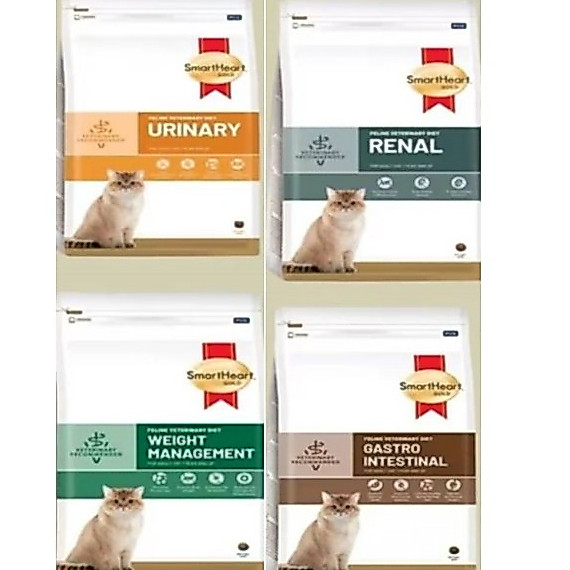 SmartHeart Gold Urinary Renal Gastrointestinal Weight Cat 400g.*โปรดอ่านรายละเอียดก่อนสั่งซื้อ