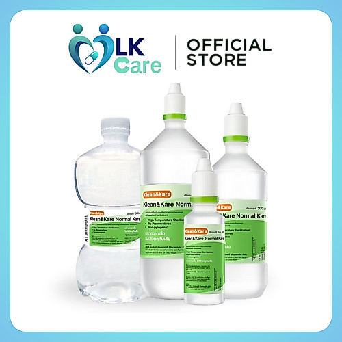 [ส่งฟรี](ยกลัง12ขวด) Klean&Kare Normal Kare 1000ml น้ำเกลือขวดปลายแหลม(1ลัง/คำสั่งซื้อ)