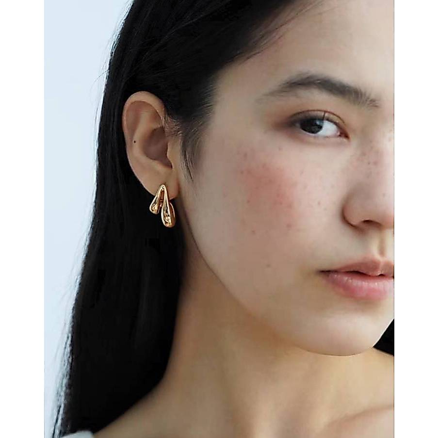 LULU Molini 925 needle (ML-059) ต่างหู ก้านเงิน(S925)