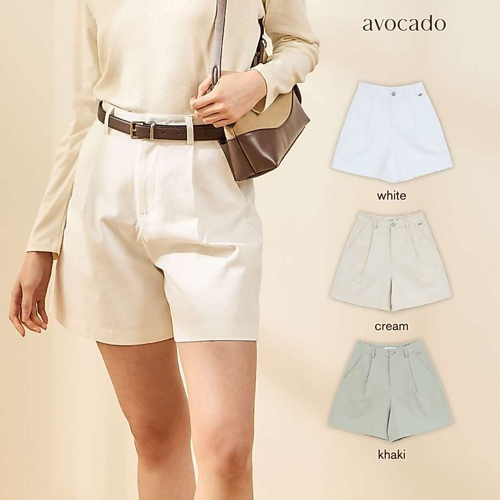 avocado - Grove Shorts กางเกงขาสั้น เนื้อผ้าอยู่ทรงสวย ใส่สบาย I มีไซส์ S-L