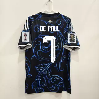 2026 เสื้อแข่งฟุตบอลโลกอาร์เจนตินาหมายเลข 10 Di Maria หมายเลข 22 เสื้อฟุตบอล Lautoro Enzo M