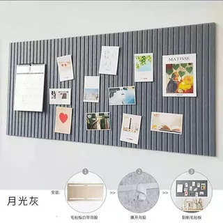 DIY กระดานสักหลาด กระดานข้อความ สไตล์นอร์ดิก สําหรับติดโรงเรียนอนุบาล ตกแต่งผนังบ้าน สามารถใช้ตั้งโชว์รูปภาพ ติดสติเกอร์