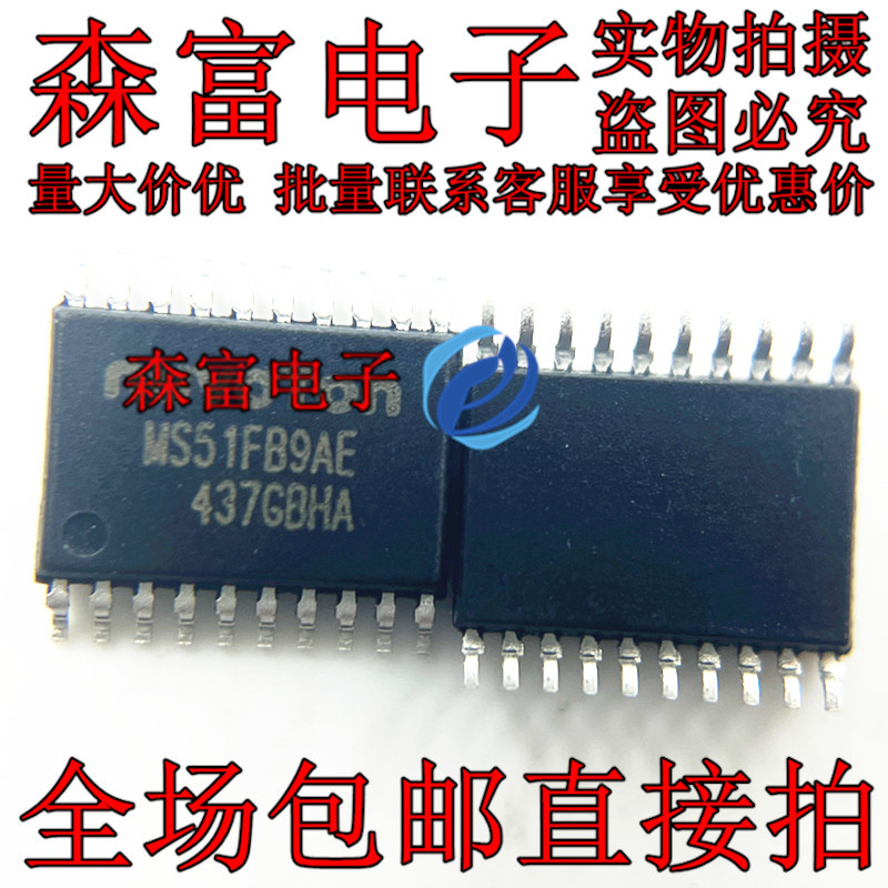 Original MS51FB9AE Microcontroller 8-Bit Microcontroller TSSOP-20 ใช้งานร่วมกับ N76E003AT20