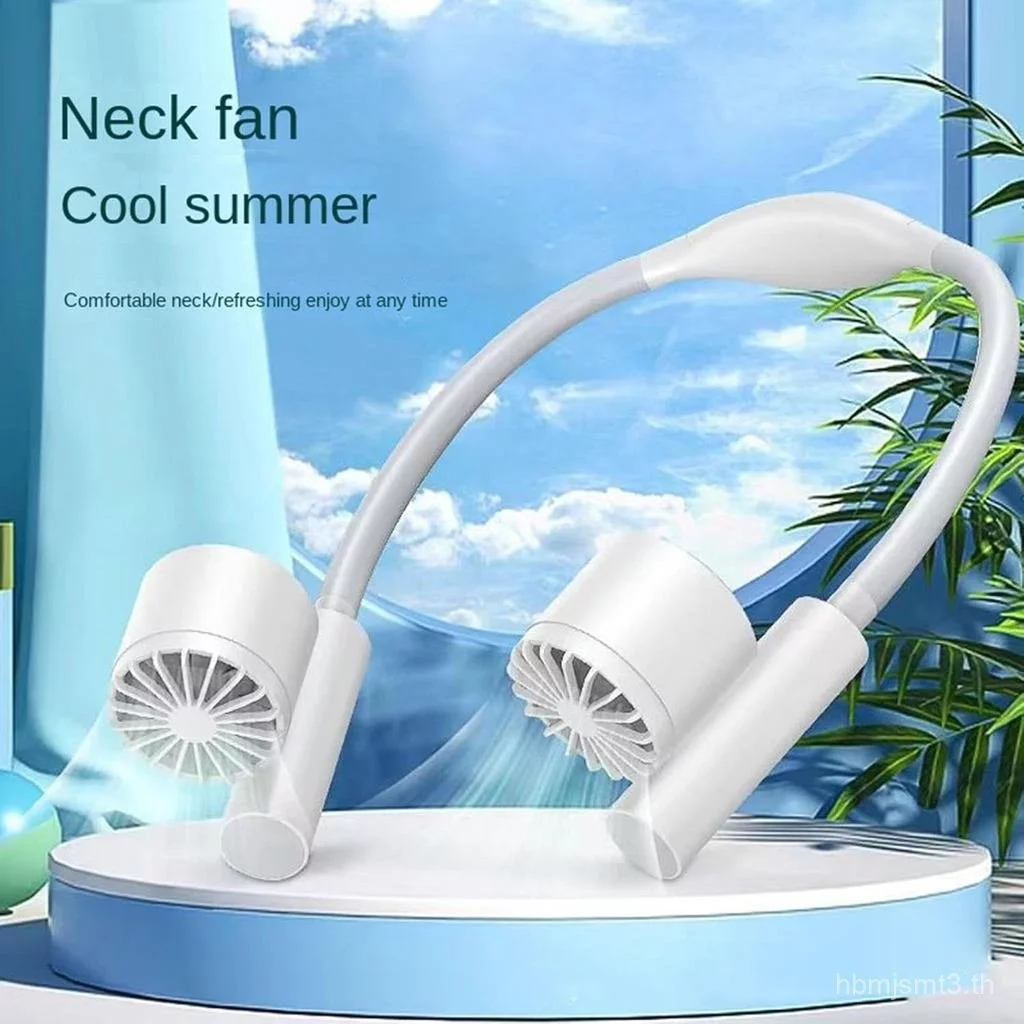 พัดลมคล้องคอ Portable Bladeless Cooler พัดลมส่วนตัว thumbnail 6