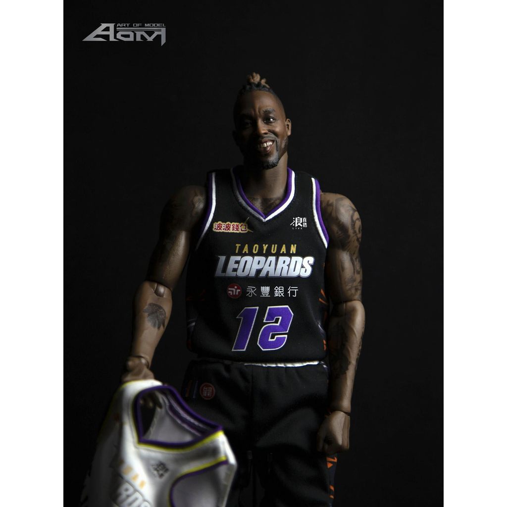 [Collection Boutique] พร้อมสต็อก AOM TOYS Studio 1/6 Dwight Howard Taoyuan Cloud Leopard Taiwan Vers