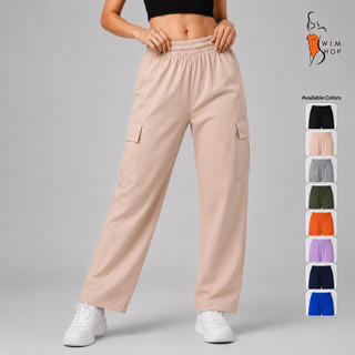 SS SHIRLEY CARGO Jogger Pants With Side Pocket