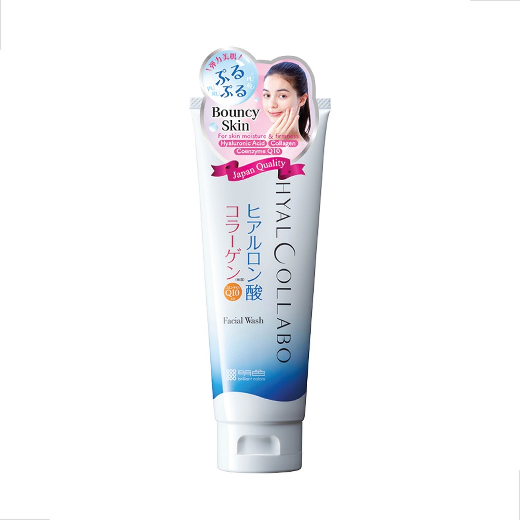 HYALCOLLABO FACIAL WASH 100 g / โฟมทำความสะอาดผิวหน้า ให้ผิวแลดูกระชับ แวววาว