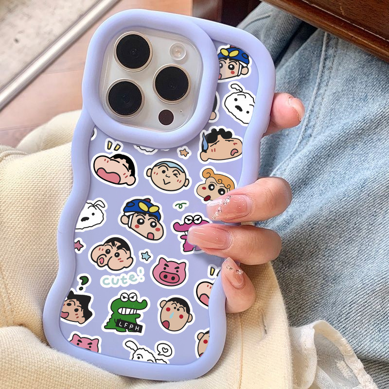 น่ารักเครยอนชินจังกรณีHonor 400 X8C X6C Y9Prime Y7Prime Y6 Y6S Y8S Nova7i NovaY90 Y71 Y70 Honor X6b 