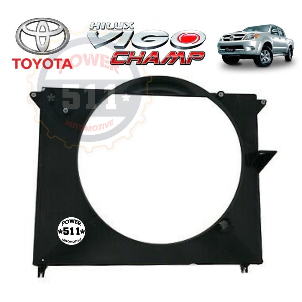 TOYOTA HILUX VIGO KUN25 KUN26 2005-2011 RADIATOR FAN GUARD/FAN HOUSING