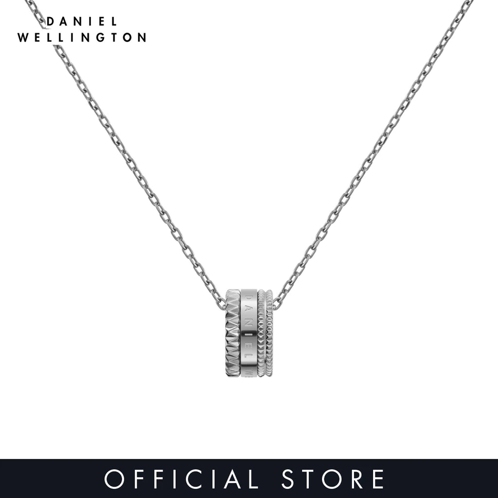 (พรีออเดอร์) Daniel Wellington สร้อยคอรุ่น Elevation Necklace สีเงิน 45-49cm