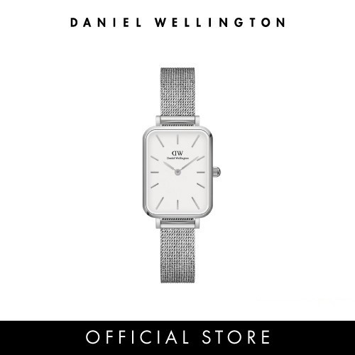 Daniel Wellington นาฬิกาข้อมือ QUADRO MESH RG White สีโรสโกลด์