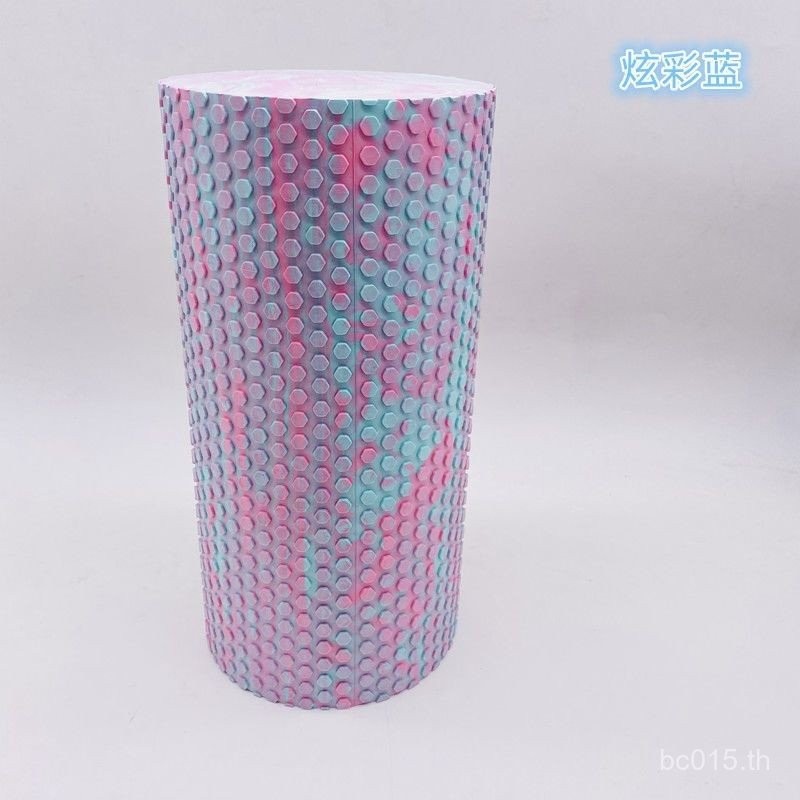 ลูกกลิ้งโฟมกล้ามเนื้อในครัวเรือนเริ่มต้นฟิตเนสนวดคอลัมน์โยคะ Solid Stovepipe Roller ผ่อนคลายนวด Roll