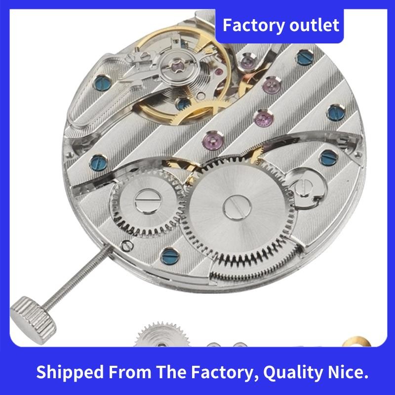 1 PCS 6497 ST36 นาฬิกา Mechanical Hand Winding Movement 44 มม.นาฬิกา 6497/6498 ST3600 การเคลื่อนไหวน