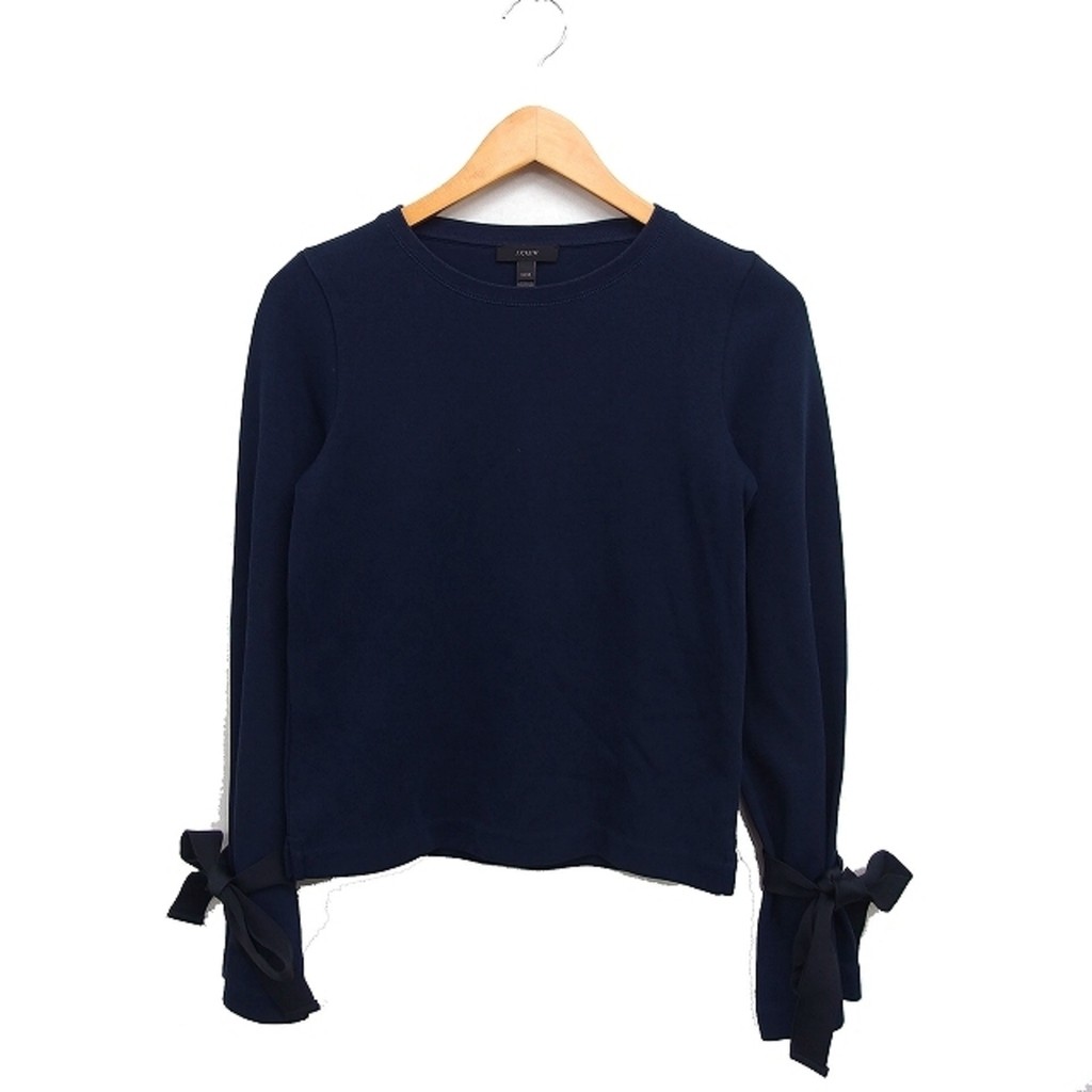 J.CREW CREW Tshirt ริบบิ้นแขนยาวส่งตรงจากญี่ปุ่น มือสอง
