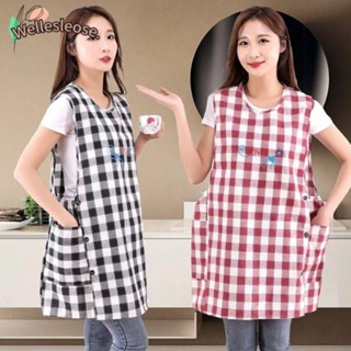 WELLE ผ้ากันเปื้อนกันคราบ, ระบายอากาศได้เช็ดมือทําอาหารผ้ากั…