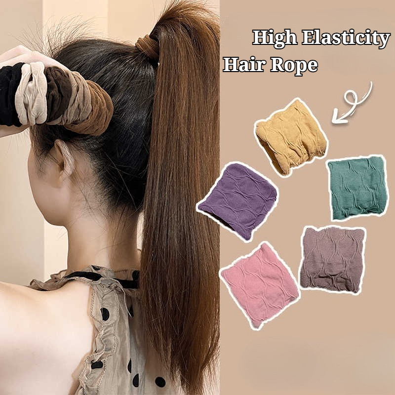 ชุดเครื่องประดับผมแบบเกาหลี 15 ชิ้น สำหรับผมหางม้า สวมใส่ง่ายและยืดหยุ่น