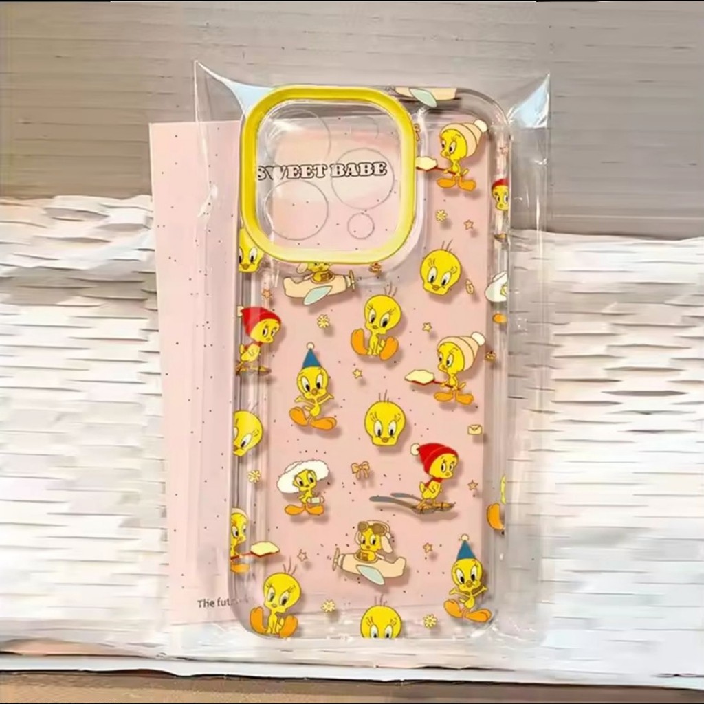 HP ต่อเนื่อง Softcase สําหรับ Redmi หมายเหตุ 6 7 8 9 10 11 12 13 14 Pro TTY Bird Motif เคสโทรศัพท์ -
