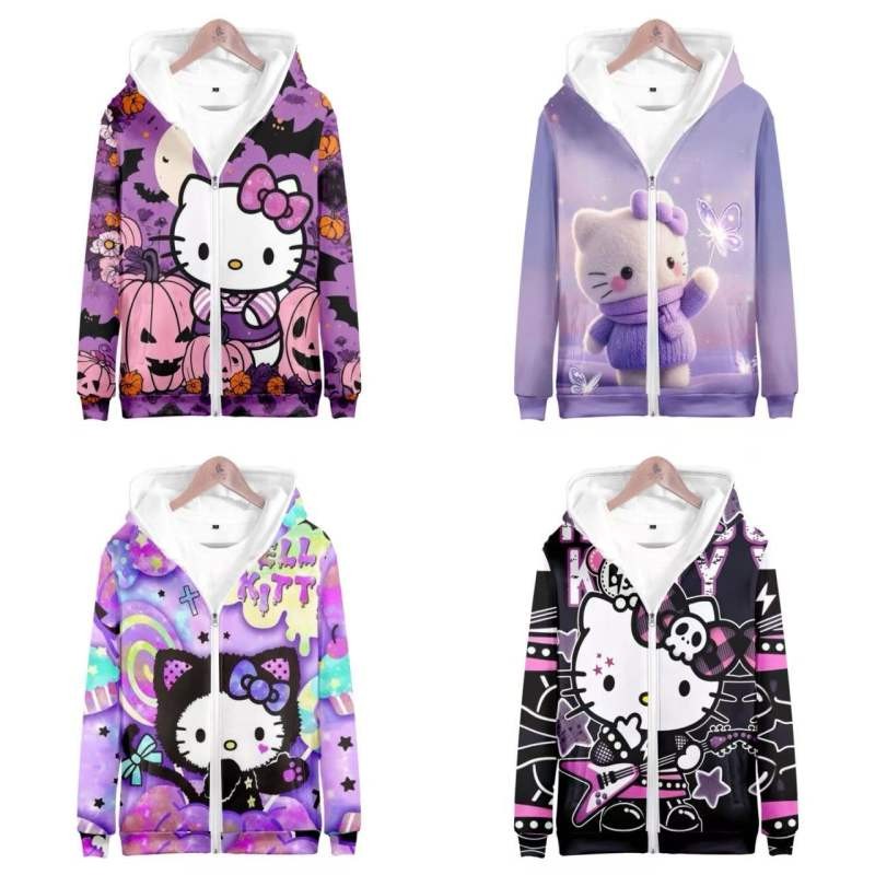 【S-4XL】Hello Kitty jacket for adults kitty jacket k2A