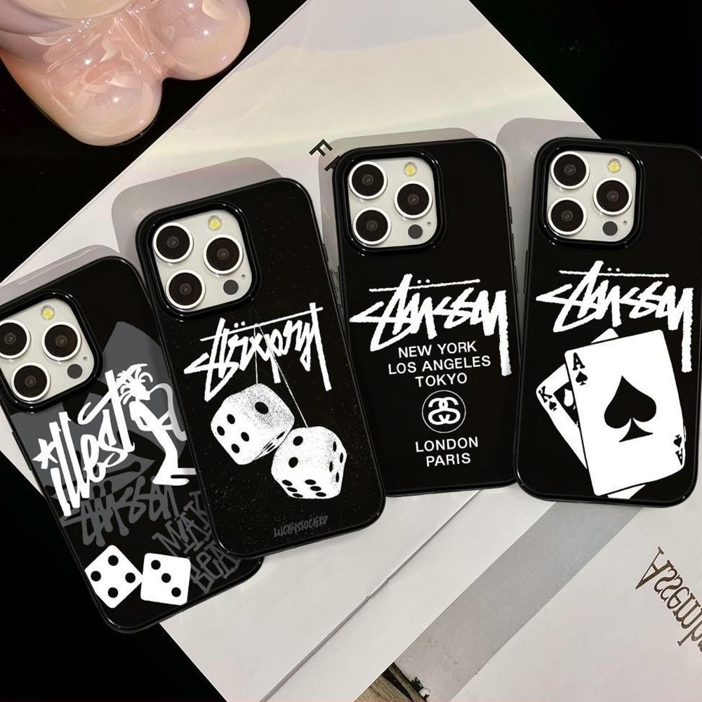 สำหรับ iPhone 16 Pro Max เคส ไอโฟน สีดำมัน TPU ซอฟท์เคส กันกระแทกกล้องป้องกัน โบว์ดอกไม้ เข้ากันได้กับ iPhone 14 13 12 P
