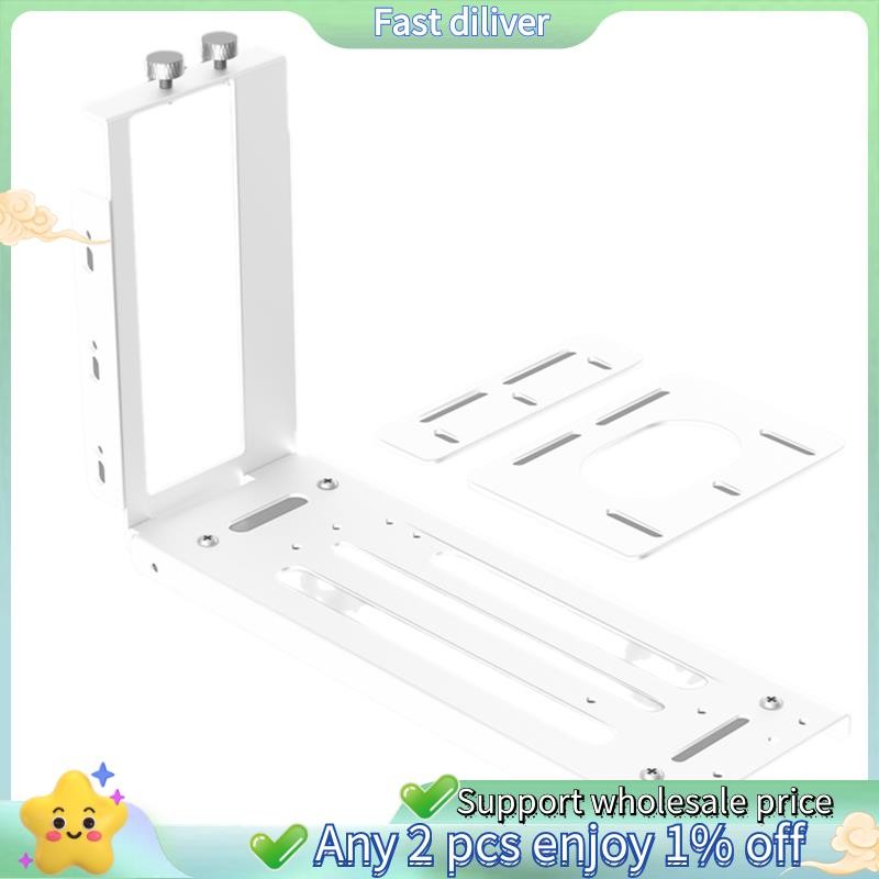 แนวตั้ง GPU Mount Bracket กราฟิกการ์ดพวงมาลัย Mount 2 ช่องกราฟิกการ์ดพวงมาลัยพร้อมฮาร์ดแวร์ EGPU Doc