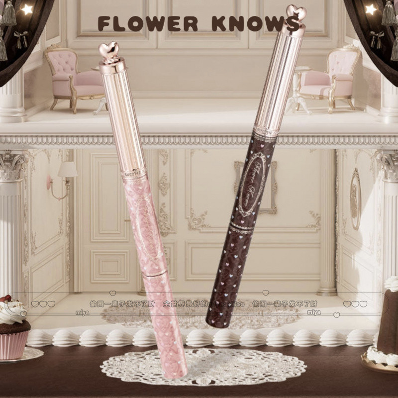FLOWER KNOWS ครีมย้อมคิ้ว สวีทฮาร์ท แบร์ ดินสอเขียนคิ้ว ย้อมคิ้ว สองหัว ธรรมชาติ