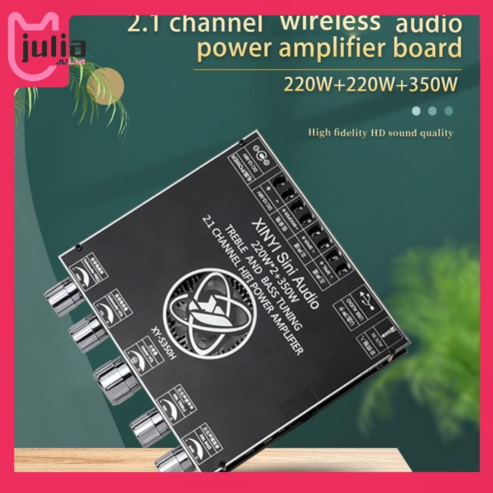 [Julia1.th] XY-S350H 220Wx2+350W เครื่องขยายเสียง Bluetooth-Compatible 5.1+USB Flash Disk Board Set