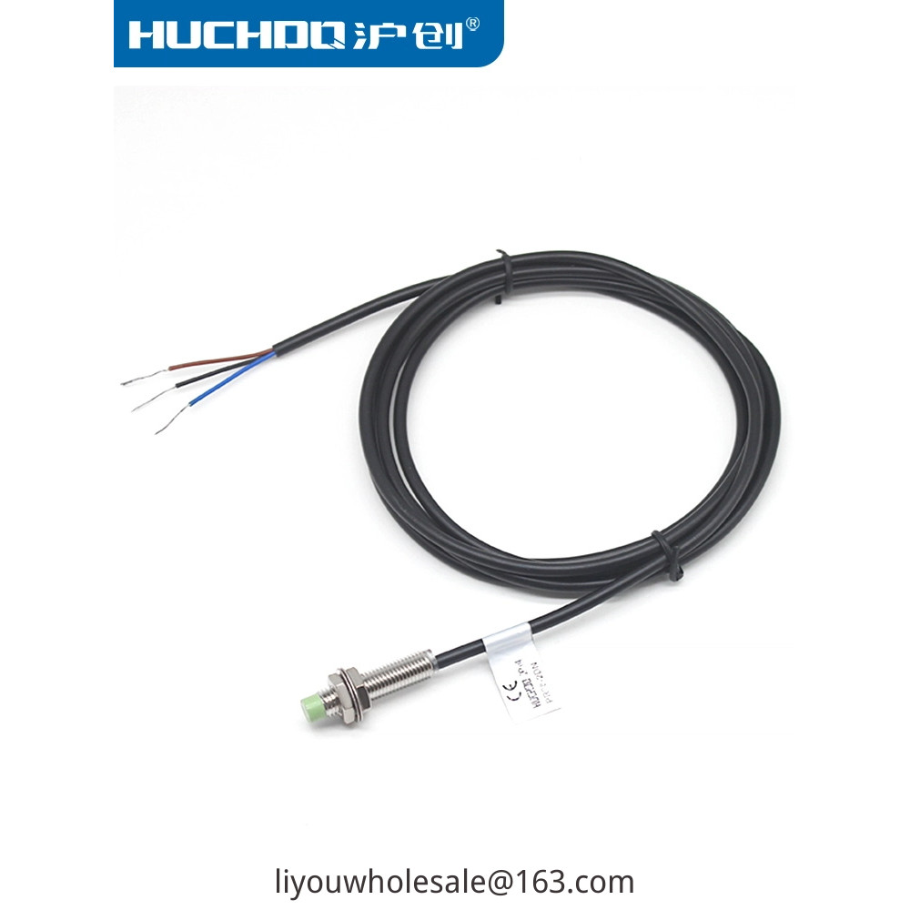 เซ็นเซอร์โลหะ Proximity Switch Sensor PR08-2DN/2DP/1.5DN/2DO สามสาย NPN ปกติเปิด 24VPR08-2DN DC สามส