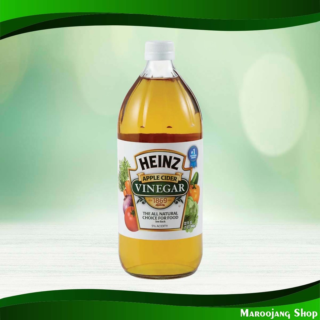 น้ำส้มสายชูจากแอปเปิ้ล ไฮนซ์ 946 มล. Apple Cider Vinegar Heinz