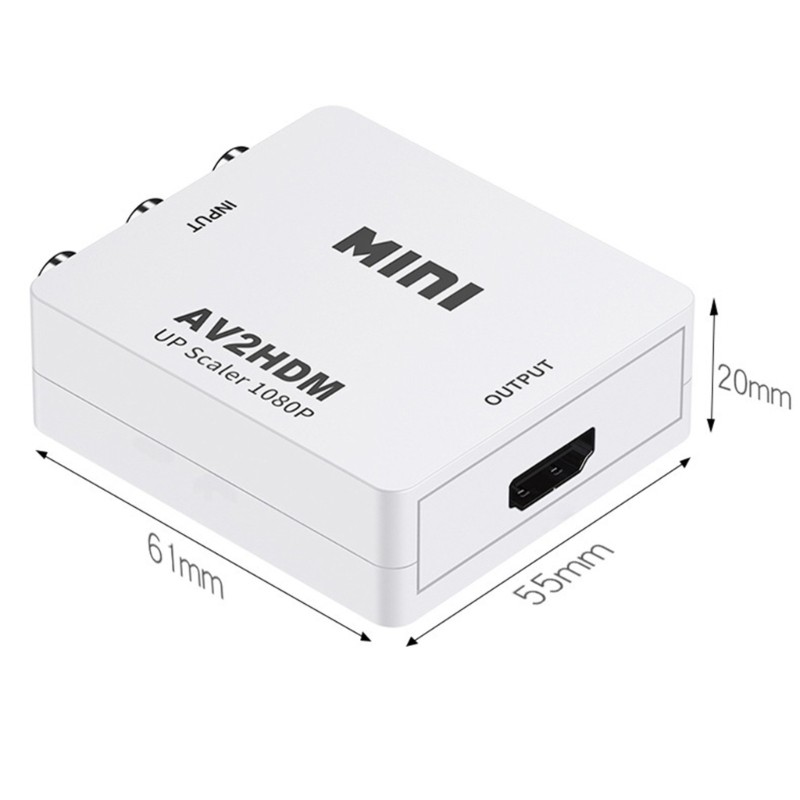 WU HDTV to 3RCA Cable Converter 3RCA Cable Composite HDTV Converter Adapter