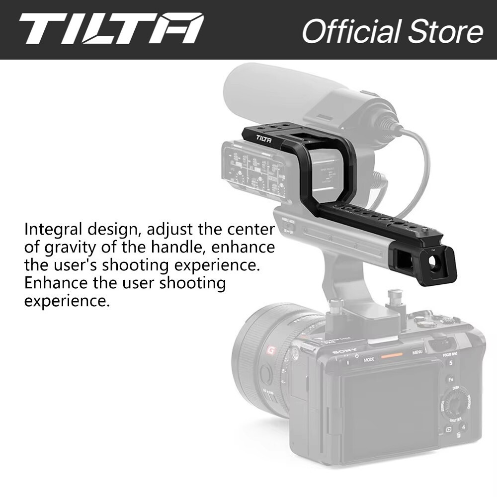 TILTA Sony fx3 fx30 Top Handle XLR Handle Extensions สําหรับ Sony fx3 fx30 กล้อง TAT13XLRB TAT13XLRT