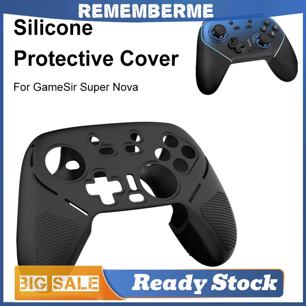 เคสซิลิโคนสําหรับ GameSir Super Nova คอนโทรลเลอร์เกมไร้สาย Anti-Slip Soft Skin เคสซิลิโคนกันกระแทกฝาครอบป้องกันแบบเต็ม Anti-Drop