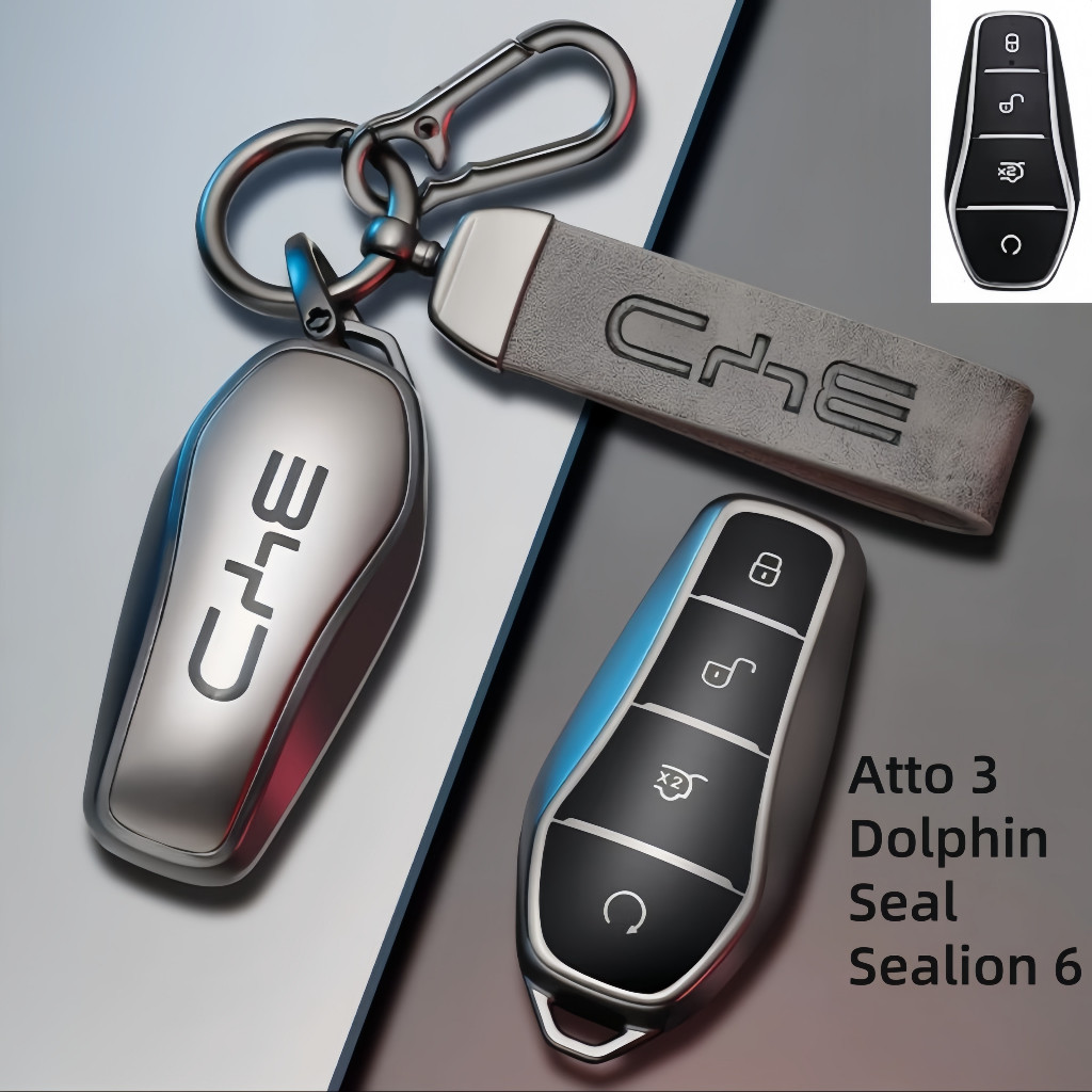 สำหรับ BYD m6 byd dolphin atto3  seal byd sealion 6 byd sealion 7 เคสกุญแจ accessories พวงกุญแจ