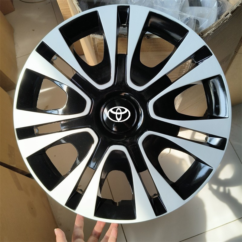 4 ชิ้น Universal ล้อ Hub Cover R14/R15 ล้อ Hubcap ดัดแปลงชิ้นส่วนล้อรถฝาครอบล้อขอบฝาครอบ PVN3
