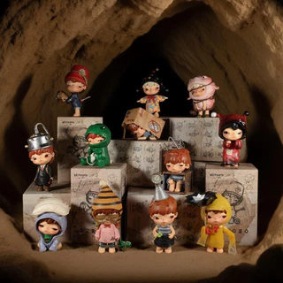 POPMART Hirono Echo Series ฟิกเกอร์ของเล่น Mystery Box Gift