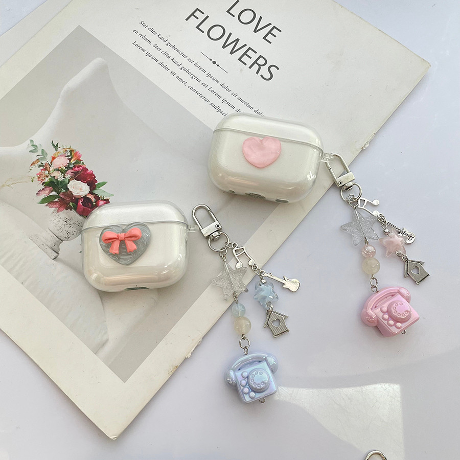 เคสหูฟังน่ารักสําหรับ Beats Solo Buds Case สําหรับ Beats Studio buds cover soft Silicone clear Cover