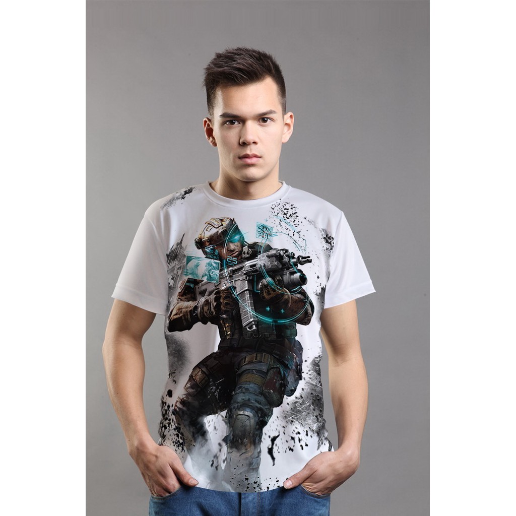 เสื้อยืดผู้ชาย Hazelico แบบ chic จากซีรีย์ Tom Clancy's Ghost Recon