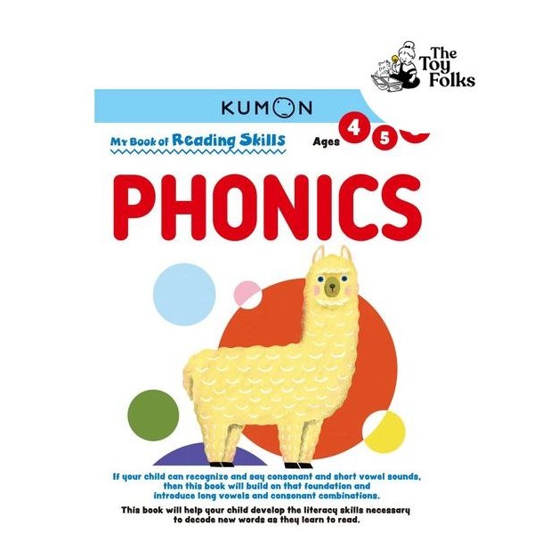 Kumon My Book Of Reading Skills Phonics