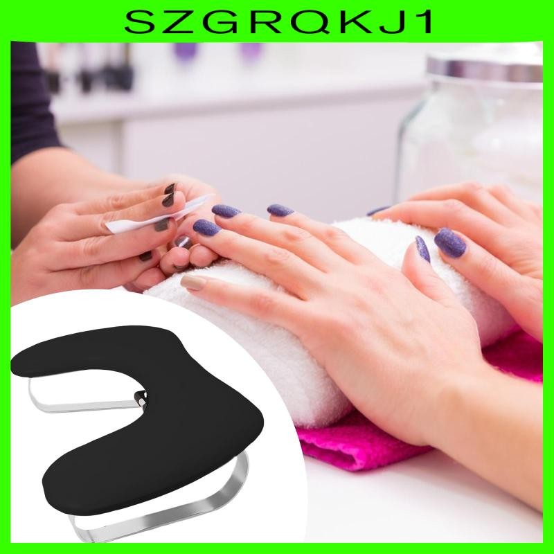 [szgrqkj1] ที่วางแขนสําหรับเล็บ Tech Professional U รูปเล็บที่วางแขนเล็บ