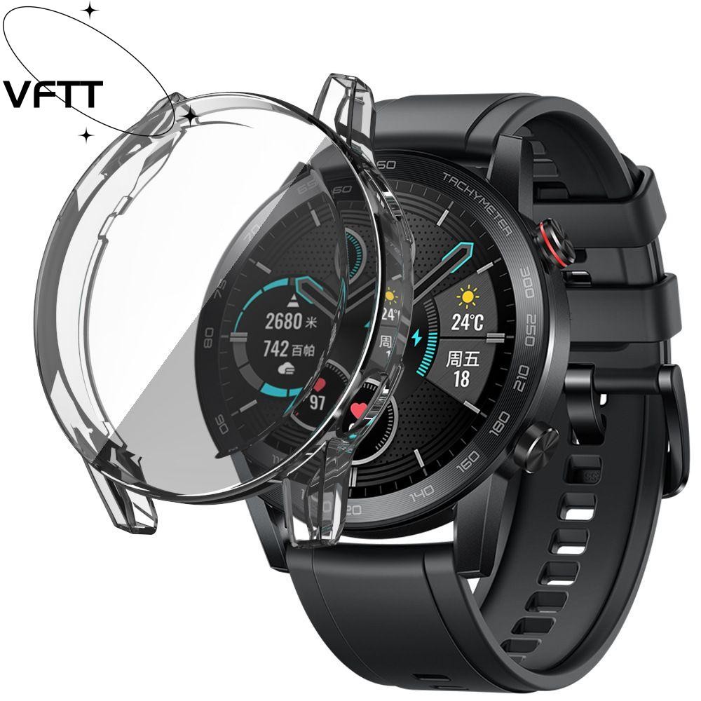 VFTT นาฬิกา TPU Ultra Thin Slim Luxury 360 Full Cover สําหรับ Honor Magic Watch 2 46 มม.