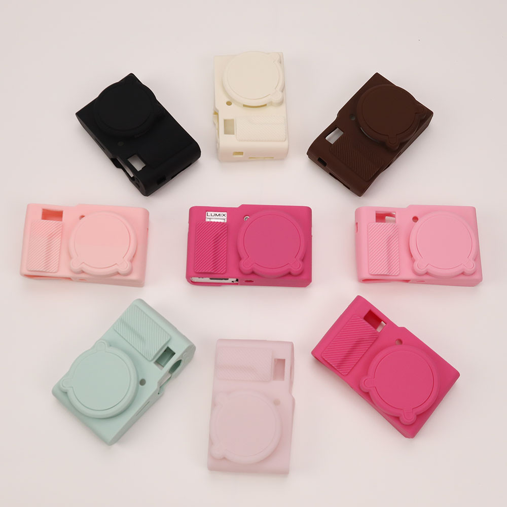 TZ99 เคสกล้องซิลิโคนอ่อนนุ่มสําหรับ Panasonic Lumix ZS99 TZ99