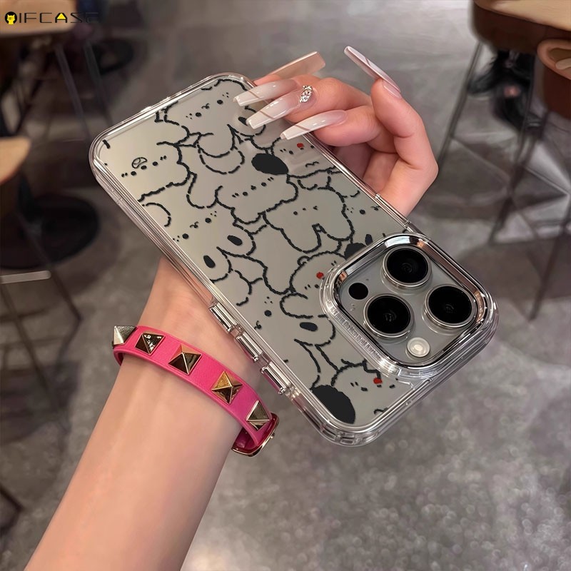 สําหรับ IQOO Z10 Z9 Turbo + Z9X Z9s Pro U5E U5X U5 U3 U3X Z5X Z3 Z1 5G 4Gเคสโทรศัพท์เรียบง่ายน่ารักส