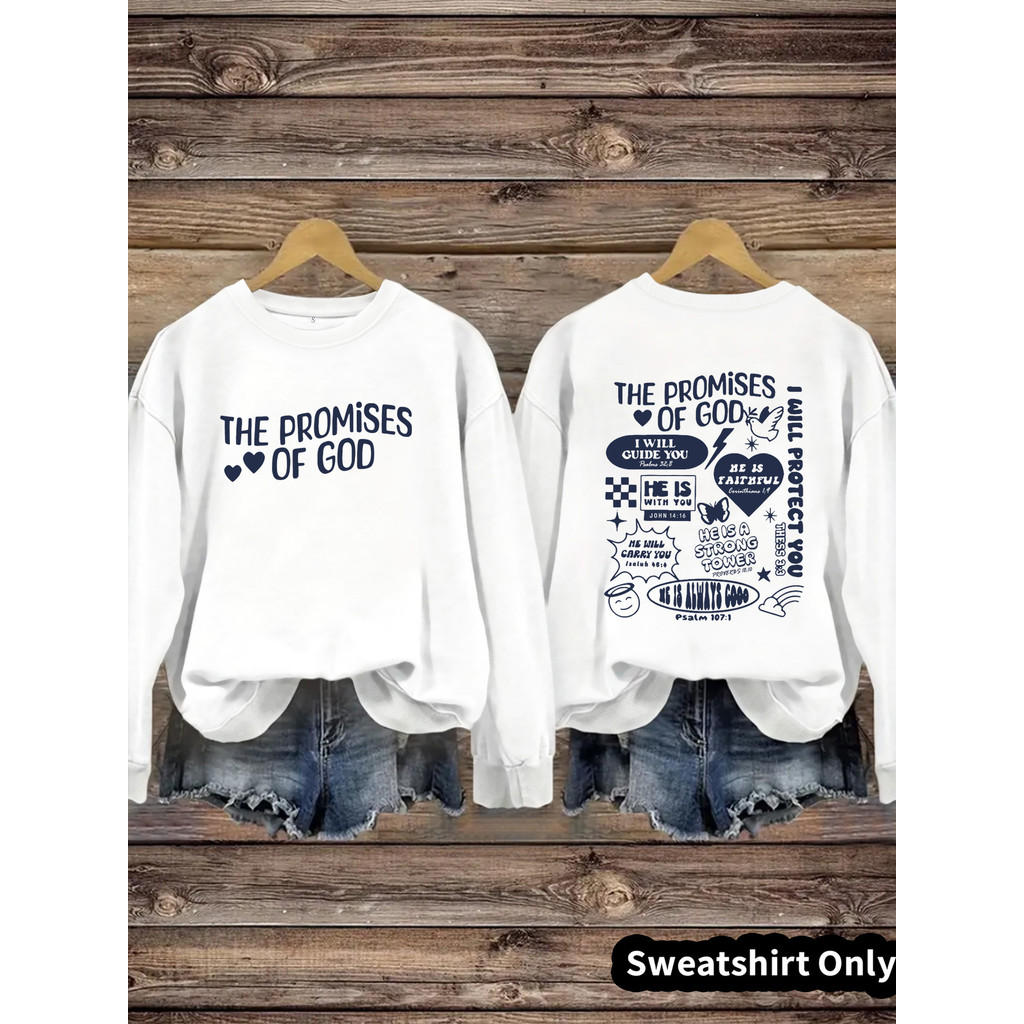 20252025THE ยุโรปอเมริกัน Casual Cross-Border Long-Sleeved Sweatshirt ฤดูใบไม้ร่วงฤดูหนาว OF23 เสื้อ