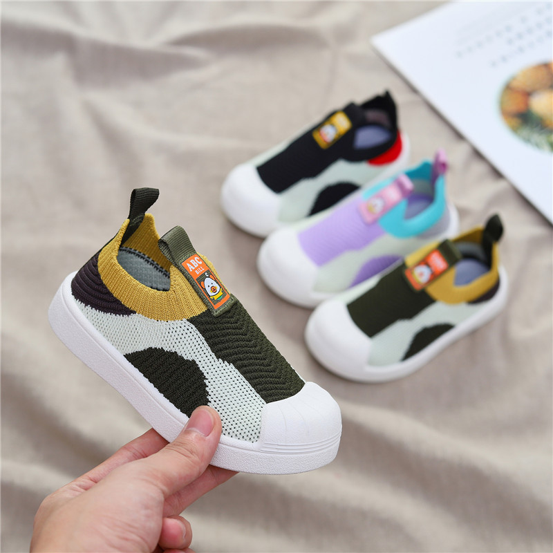 รองเท้าเด็ก ABC Bill สไตล์_low-top_flying สำหรับฤดูใบไม้ผลิ/ร้อน เหมาะสำหรับเด็กผู้ชายและผู้หญิง