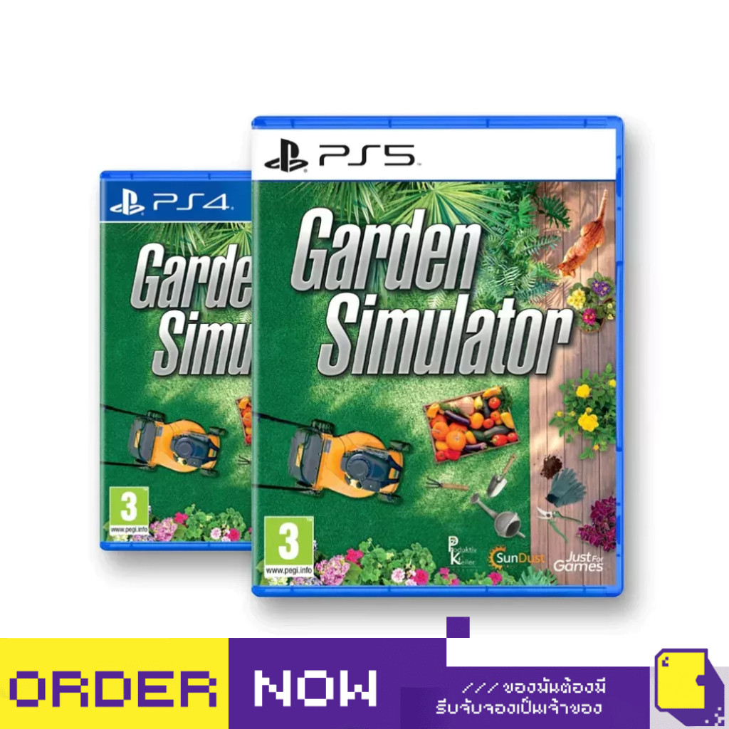 [+..••] พร้อมส่ง ผ่อน 0% | PS4 / PS5 GARDEN SIMULATOR (เกม PlayStation™ 🎮) | By ClaSsIC GaME