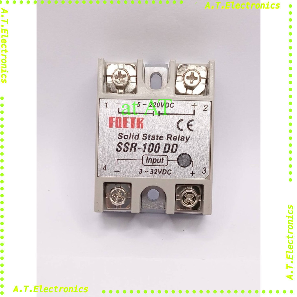 พร้อมส่ง! Solid State Relay SSR25DD  SSR40DD 50Dd 75dd 80dd 60dd 80dd 100dd โซลิดสเตทดีเลย์