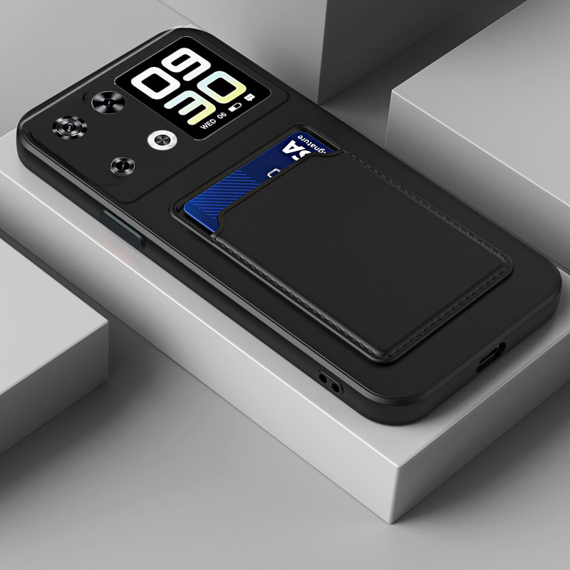 สําหรับ Cubot P90 P80 กรณีช่องใส่การ์ดการ์ดซิลิกาเจลผู้ถือนุ่มกระเป๋าสตางค์สําหรับ Cubot A30 เคสโทรศ