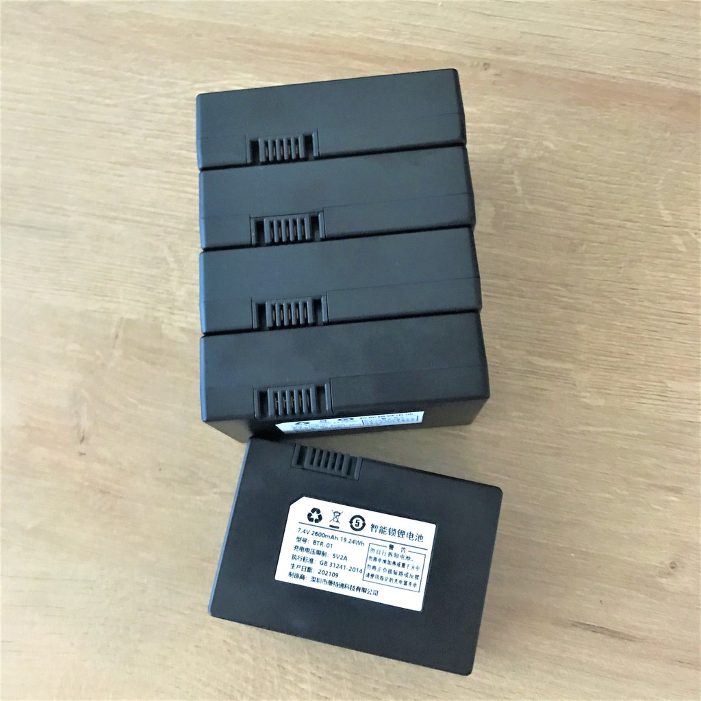 เหมาะสําหรับ Sakura Wyeth ล็อคลายนิ้วมือ Sulli Watsons Puxin แบตเตอรี่ TZ070 ZNS-01B/BL 2C18650